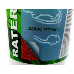 Rater Strong 3kg Ziarno Trutka na Myszy Szczury Silna Zasusza