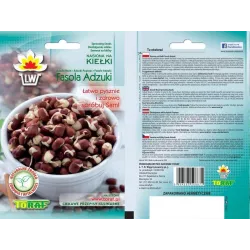 Toraf 50g Fasola Adzuki Nasiona Kiełki zamiast mięsa kiełkownica Źródło białka