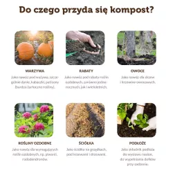 Bonat 1,5 kg Komposter Kompostmax Przyspiesza kompostowanie Pryzma