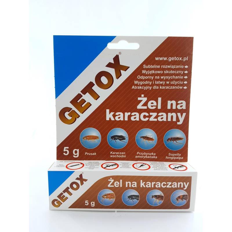 Getox 5g Żel pasta sposób na karaczany karaluchy Blattanex Gel