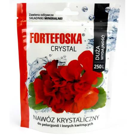 Fortefoska 250 g Nawóz krystaliczny do roślin kwitnących Bujne kwitnienie