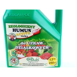 Ekodarpol 1,2 l Humus Active Papka Uprawy działkowe SPRAY Stosowanie jesień wiosna