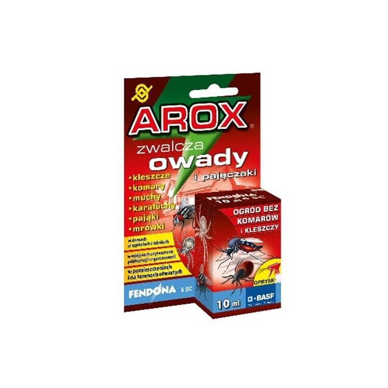 Arox 10ml Fendona 6SC Latające i biegające ogród bez kleszczy i komarów 