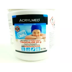 Acrylmed 0,4 kg Triochlor 20 g przedłużona dezynfekcja