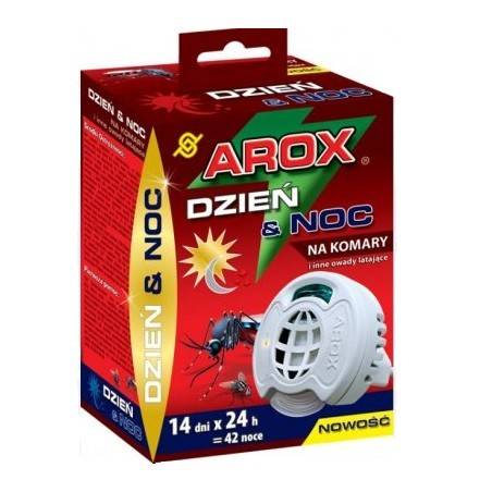 Arox Elektrofumigator + wkład na komary i inne owady latające dzień i noc