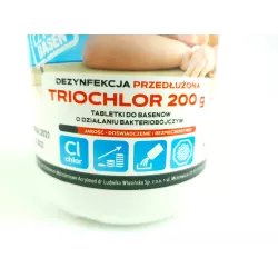 Acrylmed 1 kg Triochlor 200 g tabletki do basenów bakteriobójcze