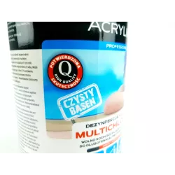 Acrylmed 1 kg Multichlor 200 g do długotrwałej dezynfekcji wody w basenie