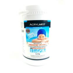 Acrylmed 0,4 kg Dezacid VR OXY Tabletki tlenowe do dezynfekcji wody basenowej
