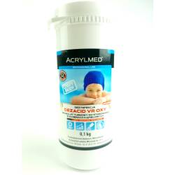 Acrylmed 0,1 kg Dezacid VR OXY Granulat tlenowy do dezynfekcji wody w basenach kąpielowych