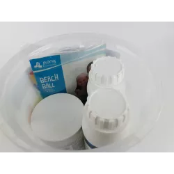 Acrylmed Zestaw do pielęgnacji wody basenowej do małych basenów piłka gratis