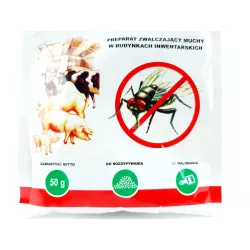 Muchostop 50 g zwalczanie much w budynkach inwentarskich