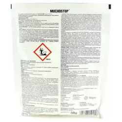 Muchostop 50 g zwalczanie much w budynkach inwentarskich