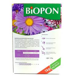 Biopon 1 kg Nawóz do jednorocznych i wieloletnich kwiatów ogrodowych
