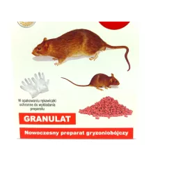 ABC 140g Granulat na szczury i myszy skuteczny mumifikuje trutka