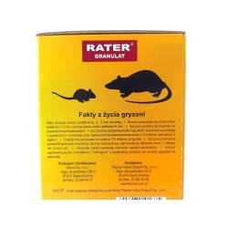 Rater 1kg granulat trutka na myszy szczury skuteczna mumifikuje