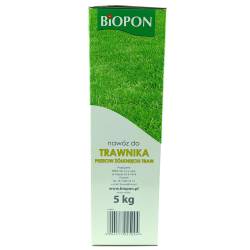 Biopon 5 kg Nawóz do trawnika przeciw żółknięciu trawnik bez żółtych plam