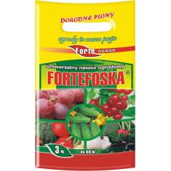 Forte 3 kg Fortefoska nawóz uniwersalny ogrodniczy Dorodne warzywa owoce