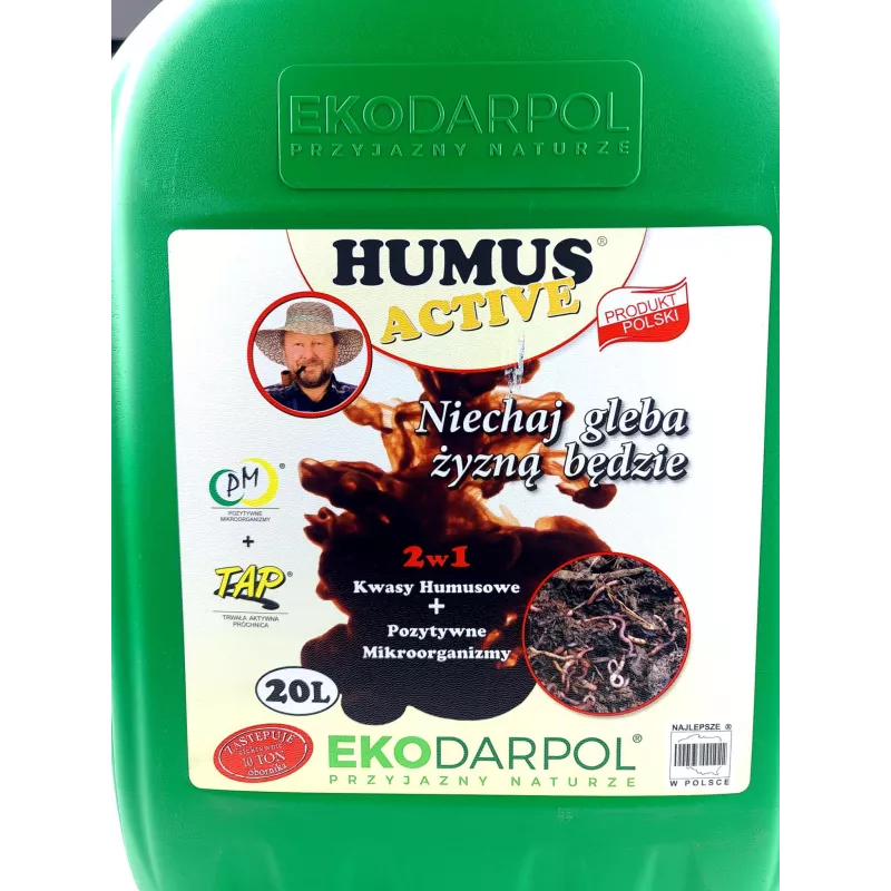 Ekodarpol 20l Humus Active Papka EKO Zastępuje 10t OBORNIKA Jesienny Wiosenny