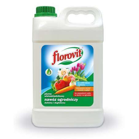 Florovit 2,8kg Płynny nawóz ogrodniczy uniwersalny dolistny i doglebowy