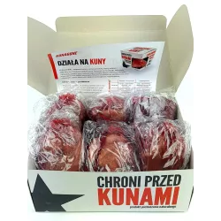 Kunagone 6szt Odstraszacz naturalny na kuny do domu samochodu kurnika poddasza