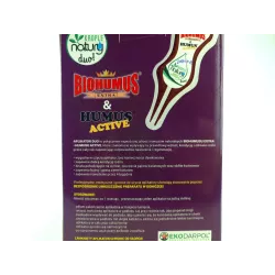 Ekodarpol 28szt x40ml Aplikator Duo Humus Active Biohumus Extra Palma juka dracena Nawóz EKO do palmowatych