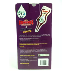 Ekodarpol 28szt x40ml Aplikator Duo Kwiaty kwitnące Nawóz BIO Humus Active+Extra fiołki kalanchoe begonie gardenie