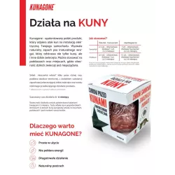 Kunagone 6szt Odstraszacz naturalny na kuny do domu samochodu kurnika poddasza