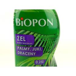 Biopon 250 ml Żel nawóz mineralny do palm, juk i dracen innowacyjna formuła