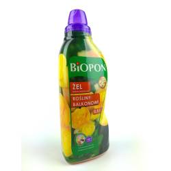 Biopon 0,5l Żel nawóz mineralny do roślin balkonowych tarasowych dzwonków begonii surfinii
