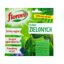 Florovit 20szt. Pałeczki nawozowe do roślin zielonych działają 100 dni