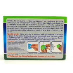 Bros 20szt. Wkłady do elektro na komary Zielona Moc Płytka na owady Elektrofumigator