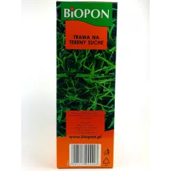 Biopon 2 kg Trawa mieszanka traw na tereny suche Odporna na suszę Zielona oaza