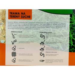 Biopon 1 kg Trawa na tereny suche dostosowana do polskiego klimatu
