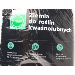 Wokas Smart 20l Ziemia do roślin kwaśnolubnych przebadana laboratoryjnie borówek azalii rododendronów