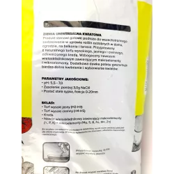 Wokas 20l Ziemia uniwersalna kwiatowa Premium z dodatkiem kredy