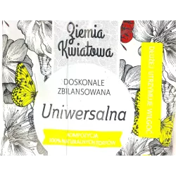 Wokas 20l Ziemia uniwersalna kwiatowa Premium z dodatkiem kredy