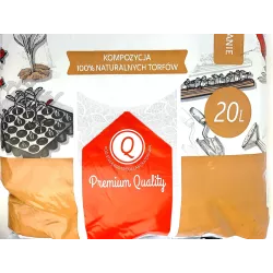 Wokas 20l Ziemia Prawdziwa Podłoże do Siewek Pikowania Masterra Ułatwia Ukorzenianie Wzbogacone Nawozem Wieloskładnikowym