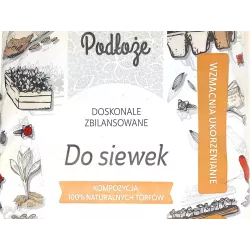 Wokas 20l Ziemia Prawdziwa Podłoże do Siewek Pikowania Masterra Ułatwia Ukorzenianie Wzbogacone Nawozem Wieloskładnikowym